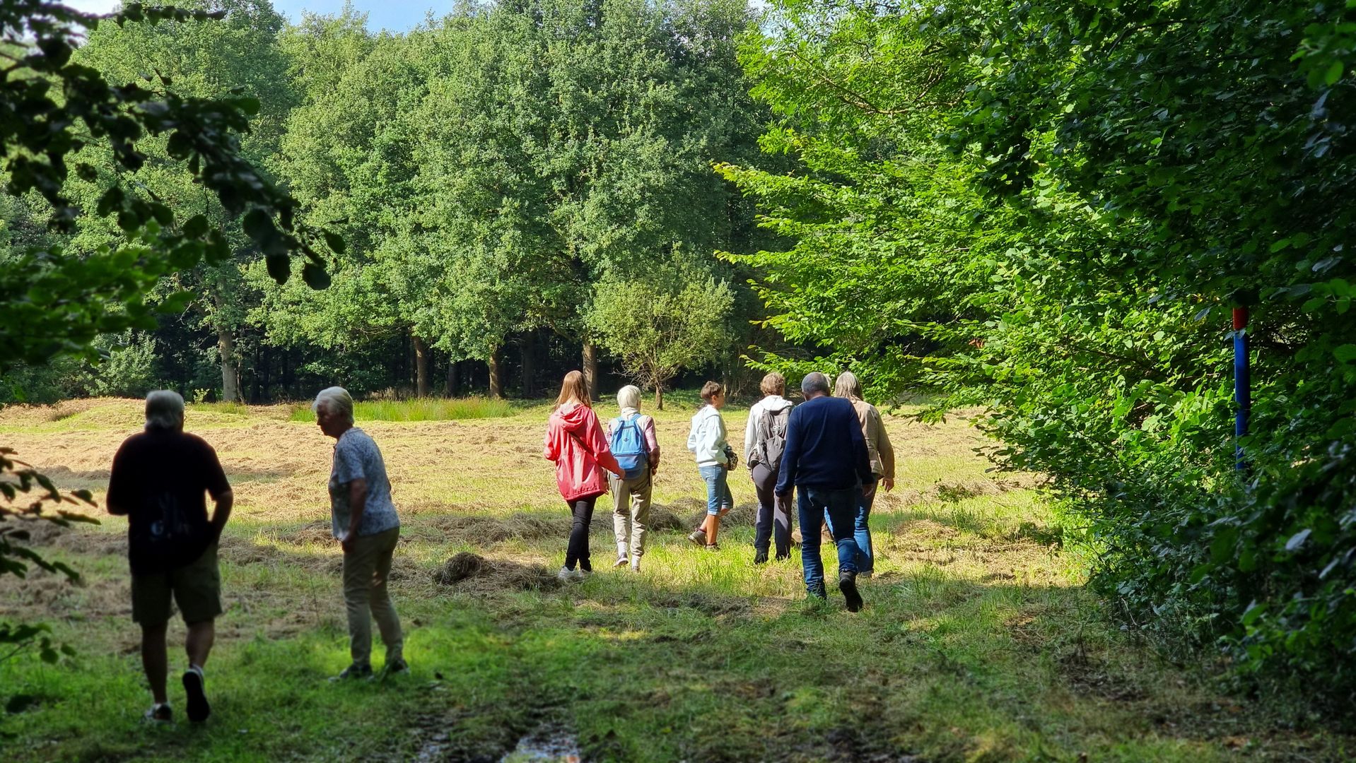 Wiesenbegehung Wanderung BUND GE